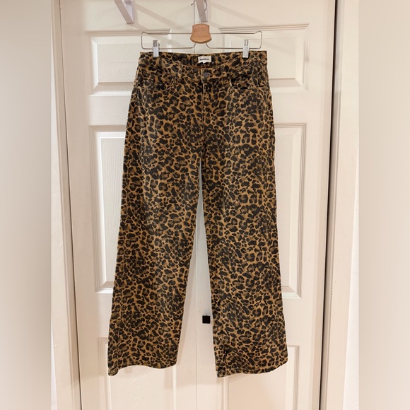 Superdown Leopard Jeans - Picture 3 of 5